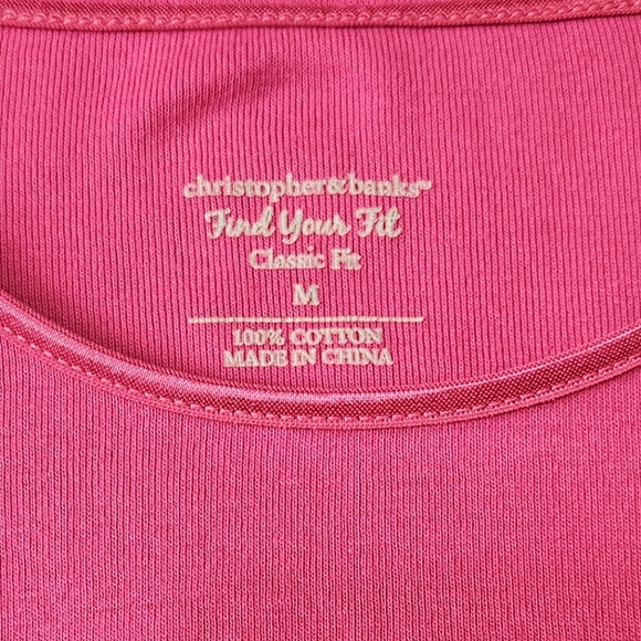 Christopher & Banks Long Sleeve Classic Fit Top - Picture 5 of 8